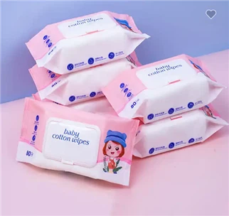 Rea för våta vävnader för baby