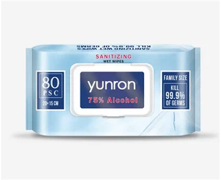 Omedelbar mikrobborttagningsservetter